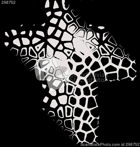 Image of Abstract Butterfly Design