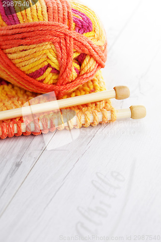 Image of knitting