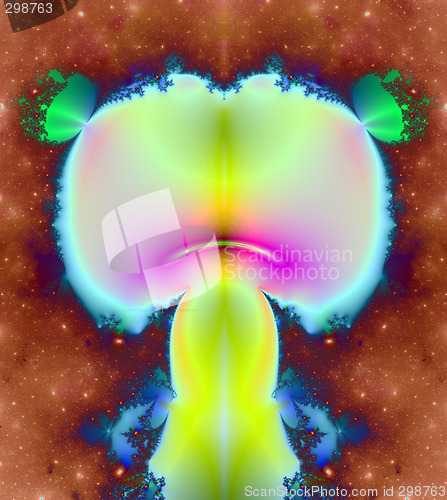 Image of Abstract Mushroom Design