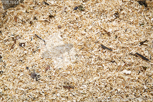 Image of Sawdust as a background