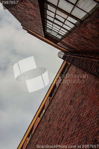 Image of Large industrial building angle shot