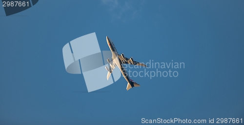 Image of Airplane in the sky