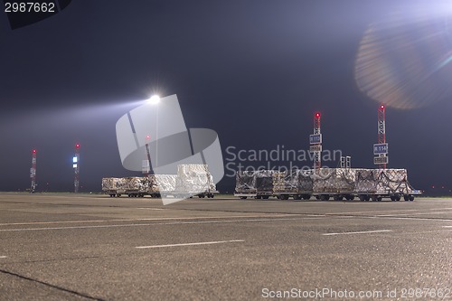 Image of Cargo packed and ready to be delivered