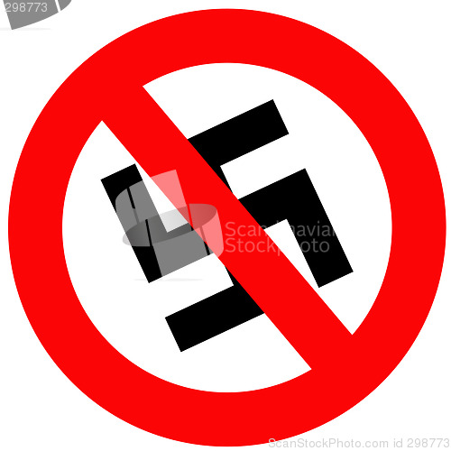 Image of Anti Nazi Sign