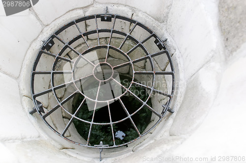 Image of Close up of well