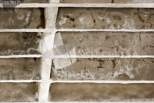 Image of Detail of old built construction