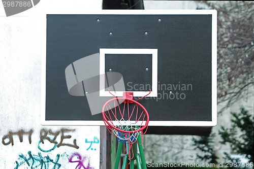 Image of Basketball hoop