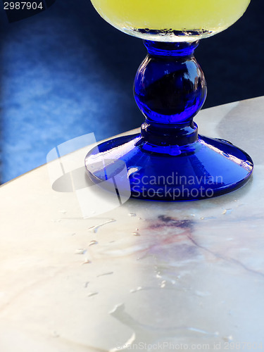 Image of Glass of juice close up