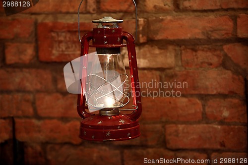 Image of  kerosene  lamp 