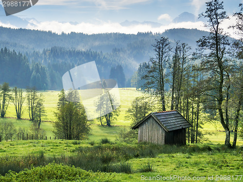 Image of Bavarian landscape Allgau