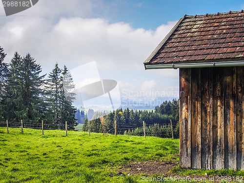 Image of Bavarian landscape Allgau