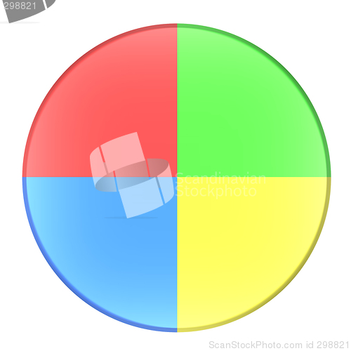 Image of Colorful Button