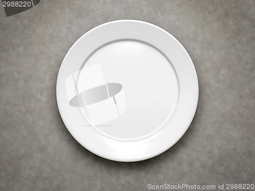 Image of empty plate