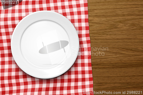 Image of empty plate