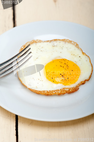 Image of egg sunny side up