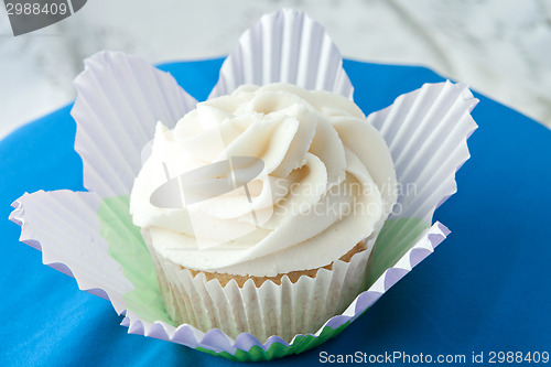 Image of Gourmet Vanilla Cupcake