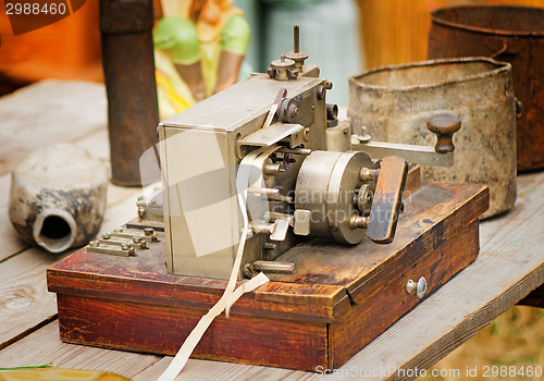 Image of Old Telegraph the beginning of the last century.
