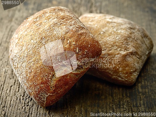 Image of two ciabatta bread buns