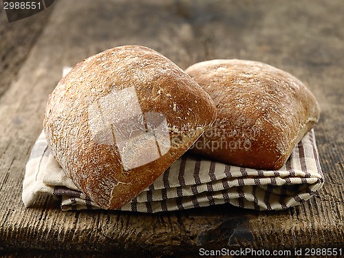 Image of two ciabatta bread buns