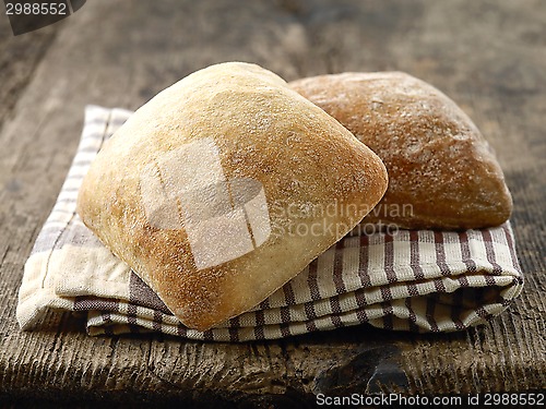 Image of two ciabatta bread buns