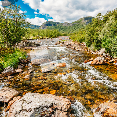 Image of Norway Nature Cold Water Mountain River