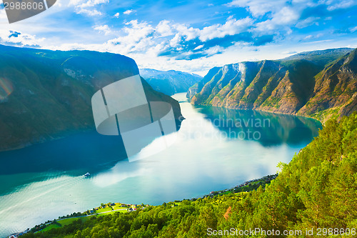 Image of Norway Nature Fjord Sognefjord