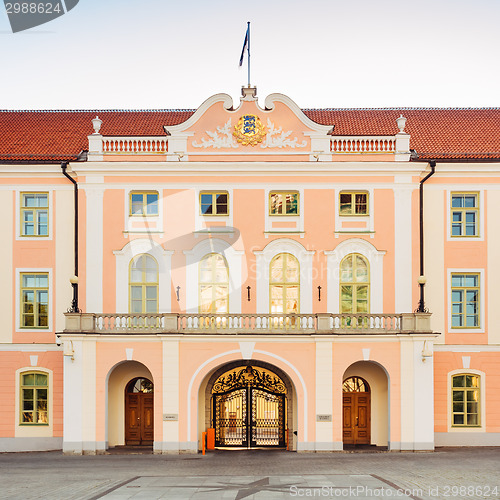 Image of Parliament Building Of Estonia At Tallinn
