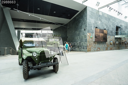 Image of Exposure Of Weapons And Equipment In The Belarusian Museum Of Th