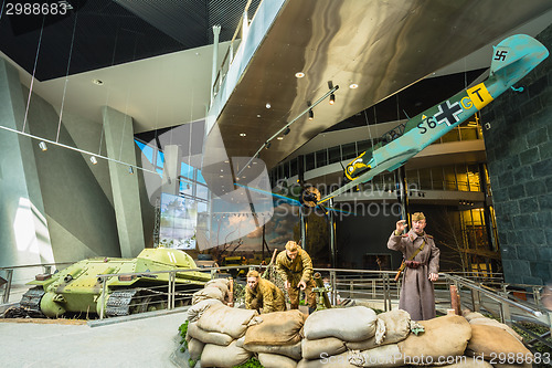 Image of Exposure Of Weapons And Equipment In The Belarusian Museum Of Th