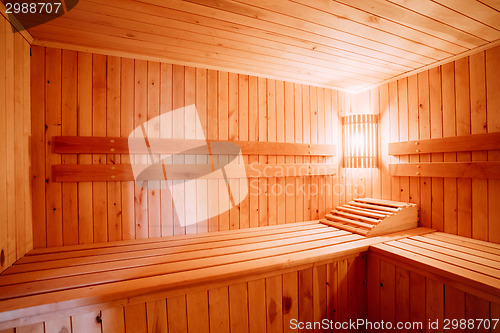 Image of Interior Of The Sauna