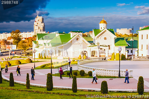 Image of Part of the old town - Trinity Hill - Historical Center (Nemiga)