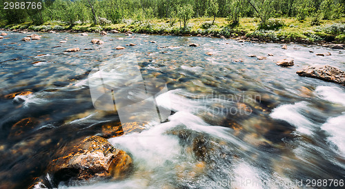 Image of Norway Nature Cold Water Mountain River