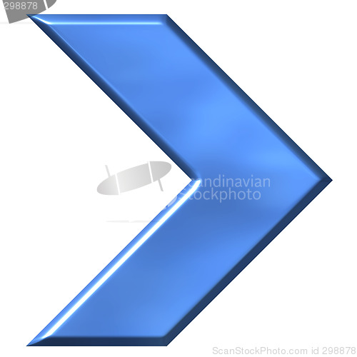 Image of 3D Azure Arrow
