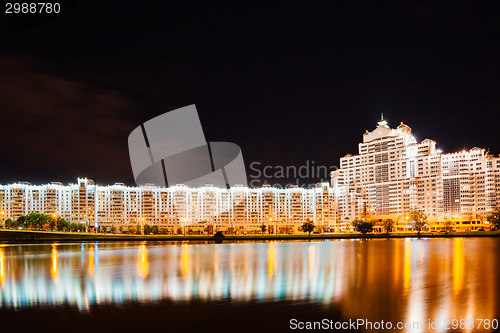 Image of Building In Minsk, Downtown (Nemiga, Nyamiha)