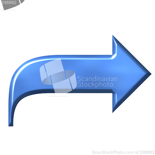 Image of 3D Azure Arrow