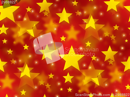 Image of Seamless Christmas Stars