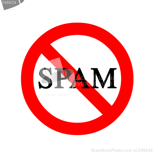 Image of Anti Spam Sign