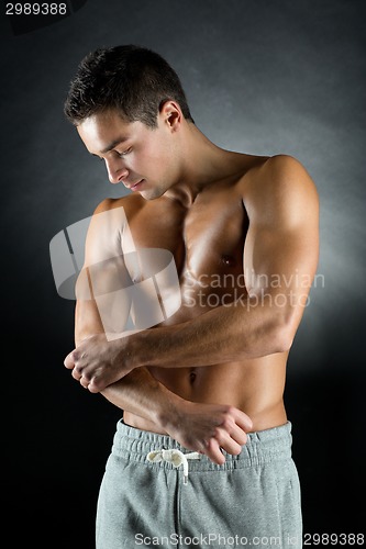 Image of young male bodybuilder