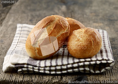 Image of freshly baked bread buns