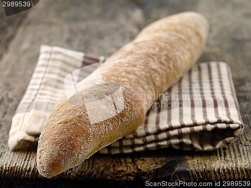 Image of freshly baked bread bun