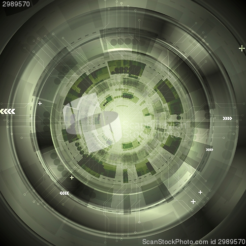 Image of Tech modern engineering background