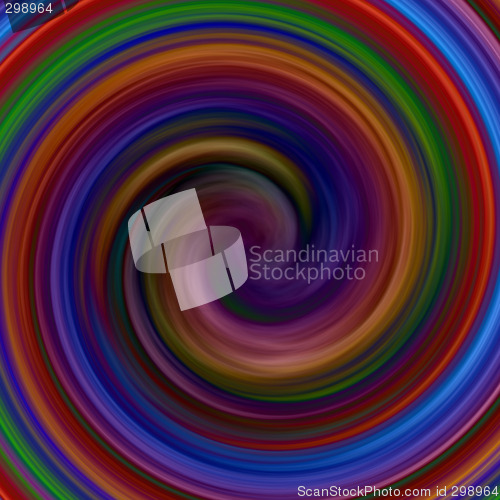 Image of Colorful Swirl Design