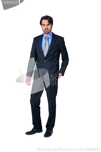 Image of Confident relaxed business executive