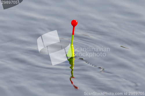 Image of Fishing float floating