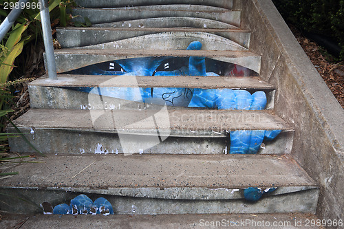 Image of The Guardians on the steps