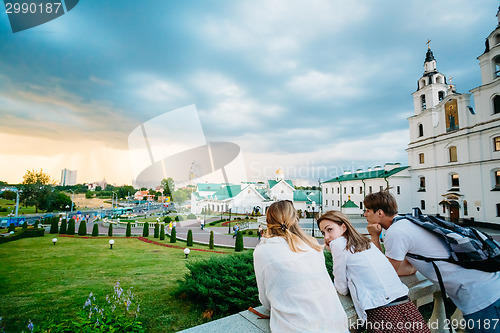 Image of The Cathedral Of Holy Spirit In Minsk, Belarus