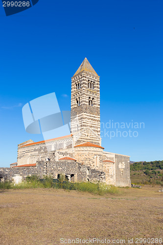 Image of Romanesque church of Santa Trinita di Saccargia.