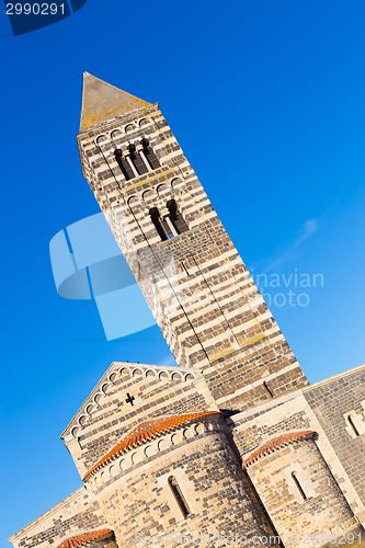 Image of Romanesque church of Santa Trinita di Saccargia.