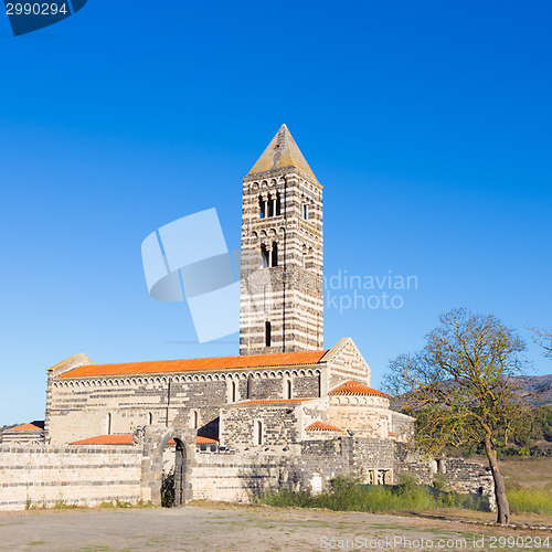 Image of Romanesque church of Santa Trinita di Saccargia.