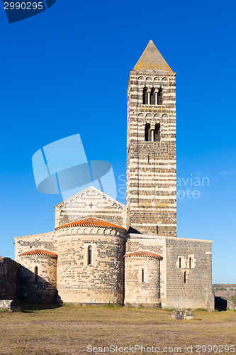 Image of Romanesque church of Santa Trinita di Saccargia.